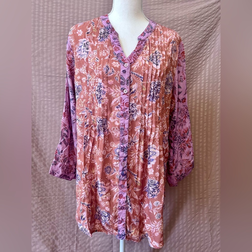 Coldwater Creek Print Tunic - FREE SHIPPING!